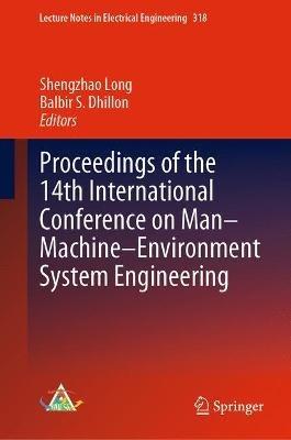 Proceedings of the 14th International Conference on Man-Machine-Environment System Engineering - cover