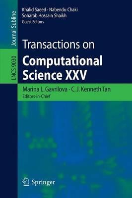 Transactions on Computational Science XXV - cover