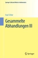 Gesammelte Abhandlungen III - Issai Schur - cover