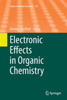 Electronic Effects in Organic Chemistry - cover