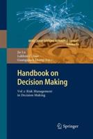 Handbook on Decision Making: Vol 2: Risk Management in Decision Making - Jie Lu,Lakhmi C Jain,Guangquan Zhang - cover
