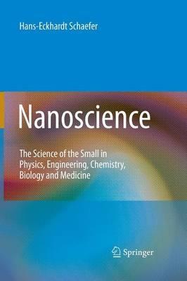 Nanoscience: The Science of the Small in Physics, Engineering, Chemistry, Biology and Medicine - Hans-Eckhardt Schaefer - cover