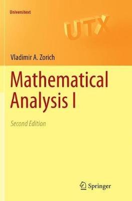 Mathematical Analysis I - V. A. Zorich - cover