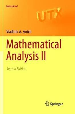 Mathematical Analysis II - V. A. Zorich - cover