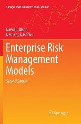 Enterprise Risk Management Models - David L. Olson,Desheng Dash Wu - cover