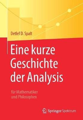 Eine kurze Geschichte der Analysis: für Mathematiker und Philosophen - Detlef D. Spalt - cover