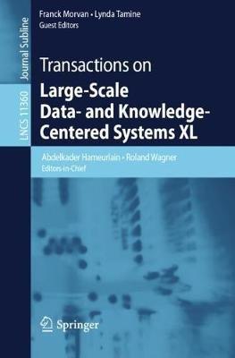 Transactions on Large-Scale Data- and Knowledge-Centered Systems XL - cover