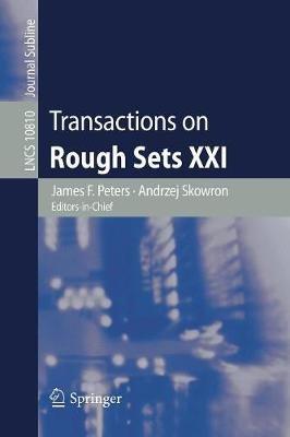 Transactions on Rough Sets XXI - cover