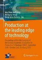 Production at the leading edge of technology: Proceedings of the 9th Congress of the German Academic Association for Production Technology (WGP), September 30th - October 2nd, Hamburg 2019 - cover