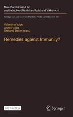 Remedies against Immunity?: Reconciling International and Domestic Law after the Italian Constitutional Court’s Sentenza 238/2014