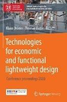 Technologies for economic and functional lightweight design: Conference proceedings 2020 - cover