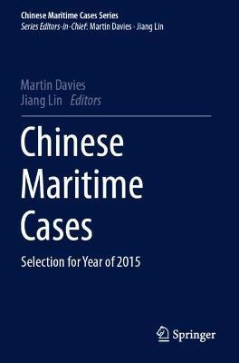 Chinese Maritime Cases: Selection for Year of 2015 - cover