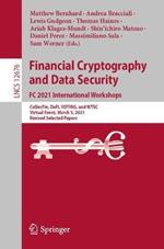 Financial Cryptography and Data Security. FC 2021 International Workshops: CoDecFin, DeFi, VOTING, and WTSC,  Virtual Event, March 5, 2021,  Revised Selected Papers