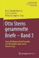 Otto Sterns gesammelte Briefe – Band 3: Sterns Briefwechsel mit Freunden und Verwandten nach seiner Emeritierung - cover