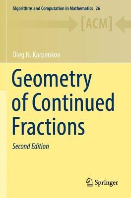 Geometry of Continued Fractions - Oleg N. Karpenkov - cover