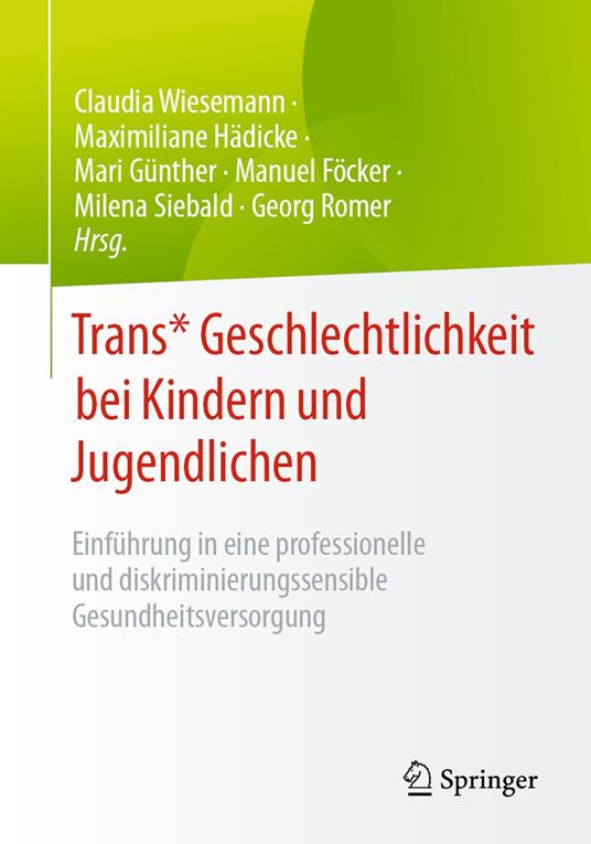 Trans* Geschlechtlichkeit bei Kindern und Jugendlichen