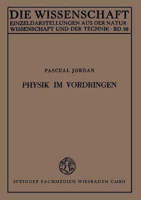 Physik im Vordringen - Pascual Jordan - cover