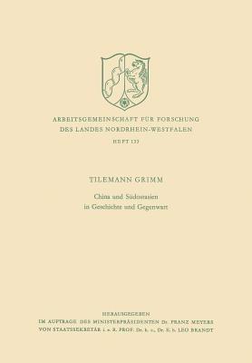 China und Südostasien in Geschichte und Gegenwart - Tilemann Grimm - cover