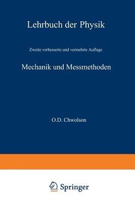 Mechanik und Messmethoden - Orest D. Chvol'son - cover