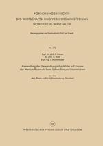 Anwendung der Umwandlungsschaubilder auf Fragen der Werkstoffauswahl beim Schweißen und Flammhärten