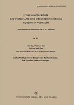 Ungleichmäßigkeiten in Bändern von Bastfaserkarden, ihre Ursachen und Auswirkungen