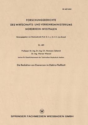 Die Reduktion von Eisenerzen im Elektro-Fließbett - Hermann Schenck - cover