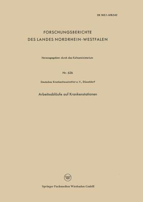 Arbeitsabläufe auf Krankenstationen - Kultusministerium - cover