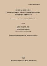 Gesamtstrahlungsmessungen der Temperaturstrahlung