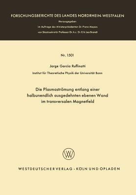 Die Plasmaströmung entlang einer halbunendlich ausgedehnten ebenen Wand im transversalen Magnetfeld - Jorge Garcia Ruffinatti - cover