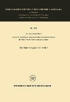 Die Scherfestigkeit von Schluff - Armin Horn - cover