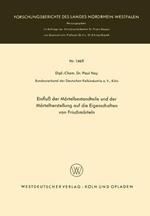 Einfluß der Mörtelbestandteile und der Mörtelherstellung auf die Eigenschaften von Frischmörteln