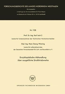 Enzyklopädische Abhandlung über ausgeführte Strahltriebwerke - Karl Leist - cover