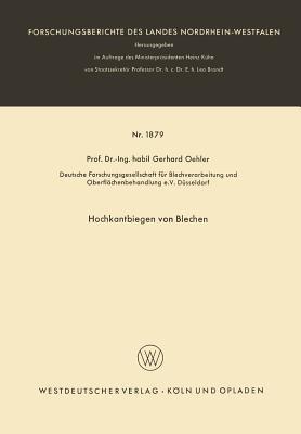 Hochkantbiegen von Blechen - Gerhard Oehler - cover