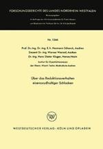 Über das Reduktionsverhalten eisenoxydhaltiger Schlacken