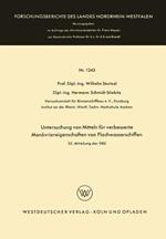 Untersuchung von Mitteln für verbesserte Manövriereigenschaften von Flachwasserschiffen: 55. Mitteilung der VBD