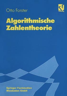 Algorithmische Zahlentheorie - Otto Forster - cover