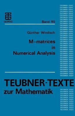 M-matrices in Numerical Analysis - cover