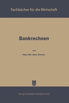 Bankrechnen - Hans Greiser - cover
