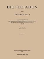 Die Plejaden: Der Abhandlungen der Mathematisch-Physischen Klasse der Sächsischen Akademie der Wissenschaften