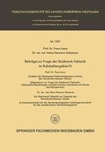 Beiträge zur Frage der Stockwerk-Tektonik im Ruhrkohlengebiet IV