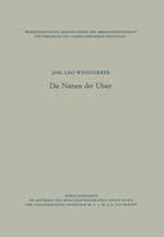 Die Namen der Ubier