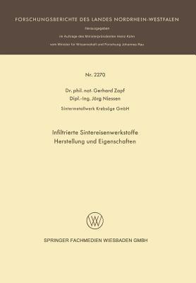 Infiltrierte Sintereisenwerkstoffe: Herstellung und Eigenschaften - Gerhard Zapf - cover