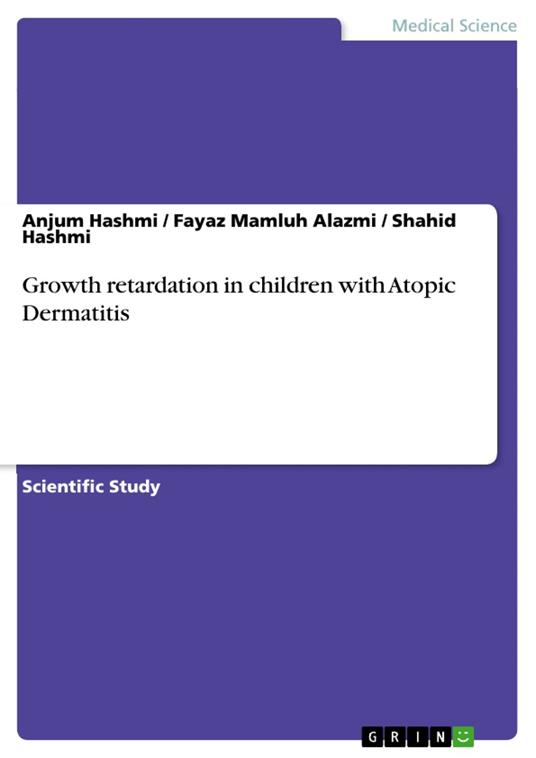 Growth retardation in children with Atopic Dermatitis