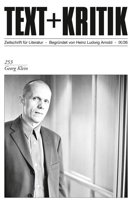 TEXT + KRITIK 253 - Georg Klein
