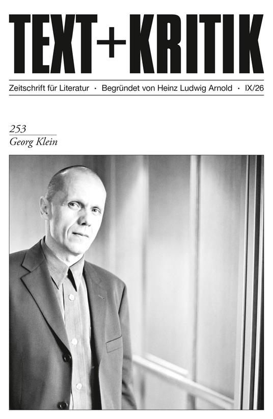 TEXT + KRITIK 253 - Georg Klein
