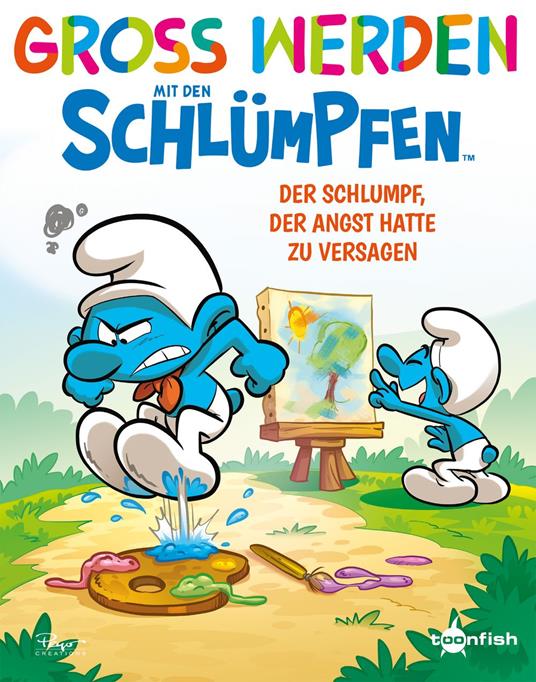 Groß werden mit den Schlümpfen: Der Schlumpf, der Angst hatte zu versagen - Antonello Dalena,Falzar,Peyo - ebook