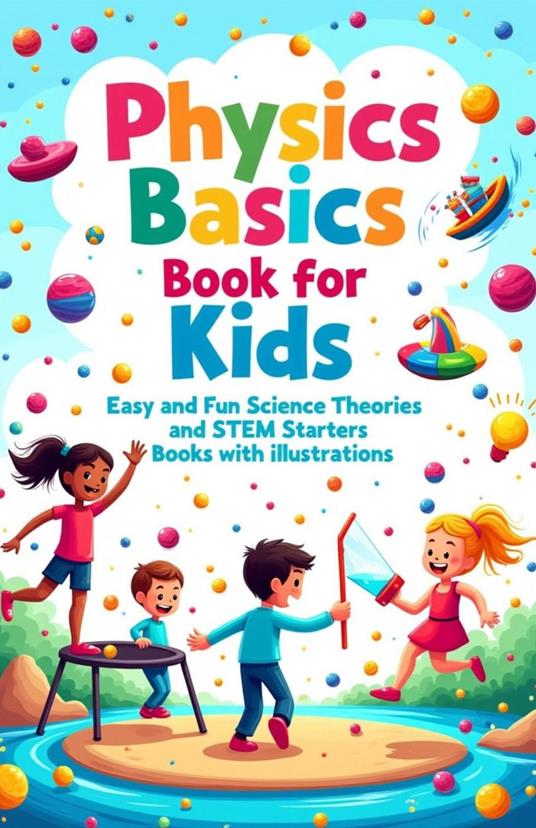 Physics Basics Book for Kids: Fun Science Theories and STEM Starter Experiments with Illustrations - Khasan Laudry - ebook