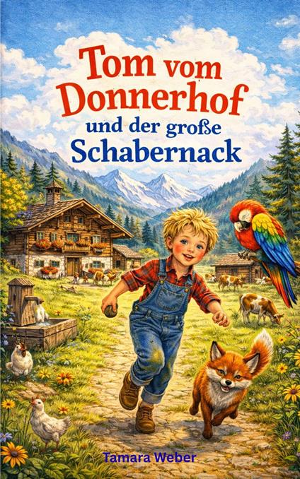Tom vom Donnerhof und der große Schabernack - Tamara Weber - ebook