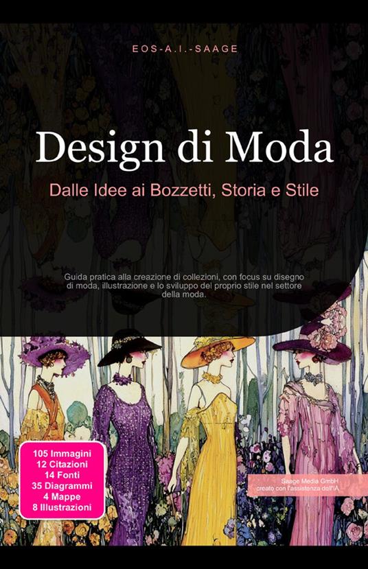 Design di Moda: Dalle Idee ai Bozzetti, Storia e Stile - Eos A.I. Saage - ebook