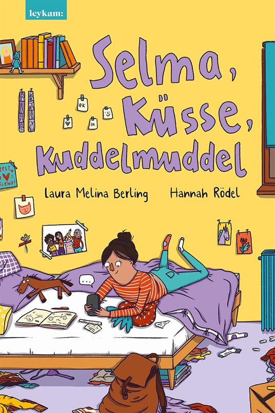 Selma, Küsse, Kuddelmuddel - Laura Melina Berling,Hannah Rödel - ebook